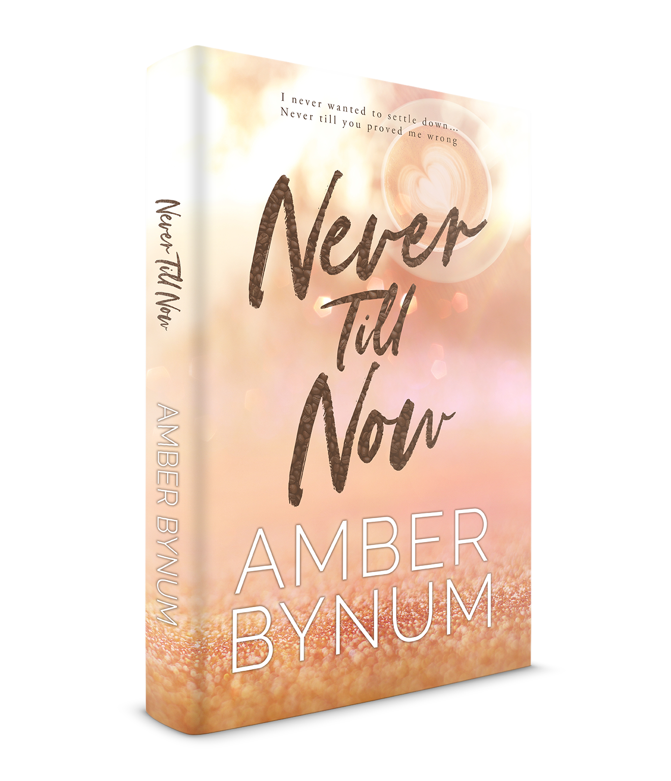 Never Till Now Signed Copy